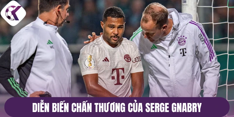 Diễn biến chấn thương của Serge Gnabry