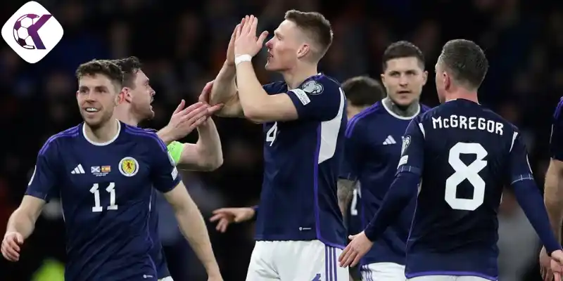Đội hình ra sân dự kiến của hai đội bóng Scotland và Brazil