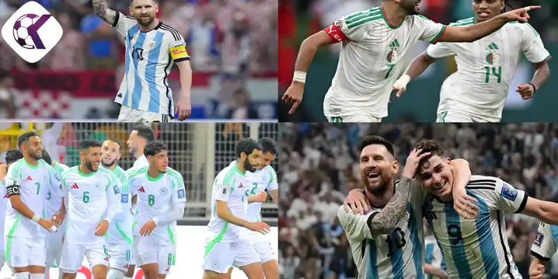 Đội hình và sơ đồ dự kiến của Argentina và Algérie