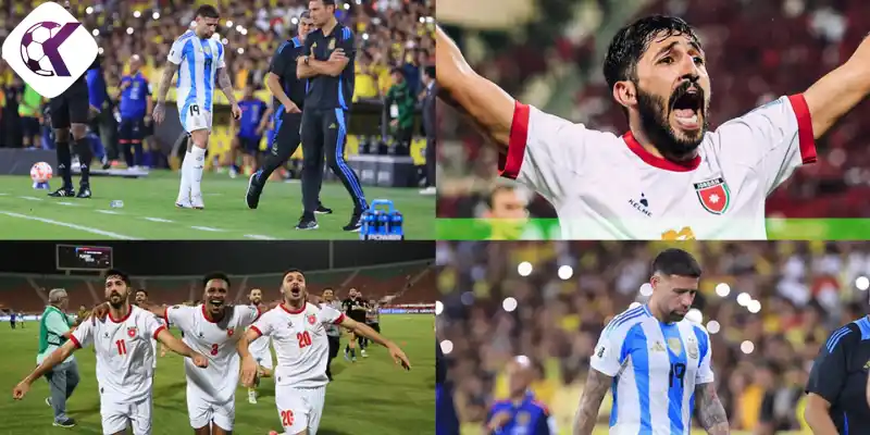 Đội hình và sơ đồ dự kiến của Jordan vs Argentina