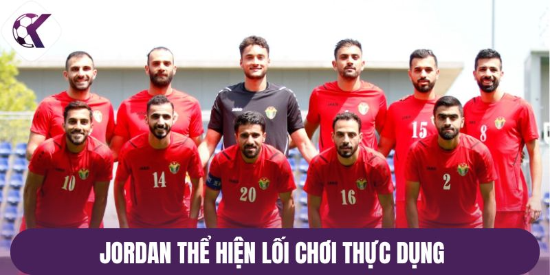 Jordan thể hiện lối chơi thực dụng 