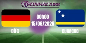 kèo bóng đá đức vs curacao 15/06/2026