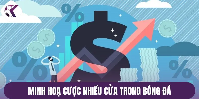 Minh hoạ cược nhiều cửa trong bóng đá