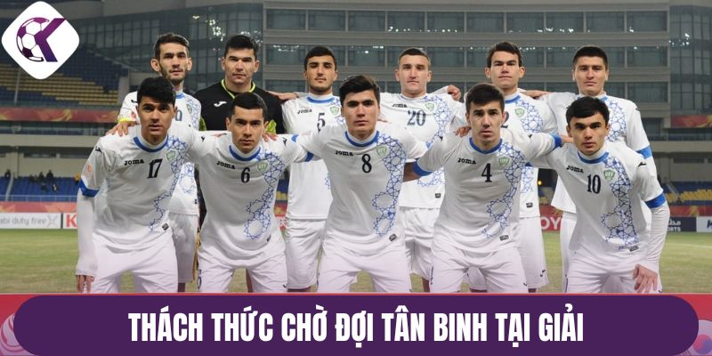 Thách thức chờ đợi tân binh tại giải